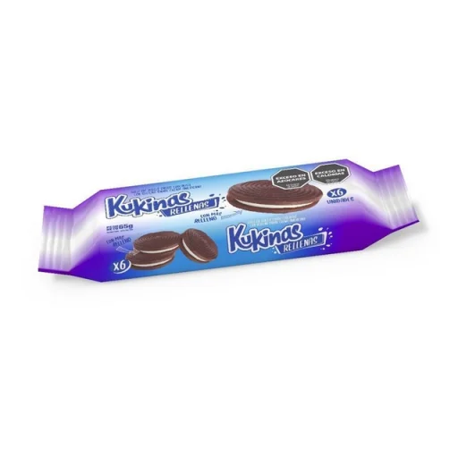 Galletas Kukinas rellenas chocollate 65grs