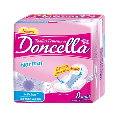 Toallitas femeninas Doncella