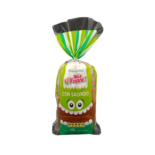 Pan De Molde Salvado x400gr Mas Q Panne