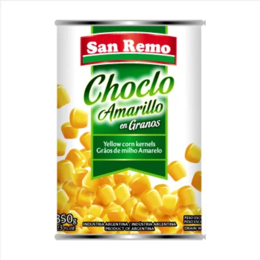 Choclo grano amarillo San Remo